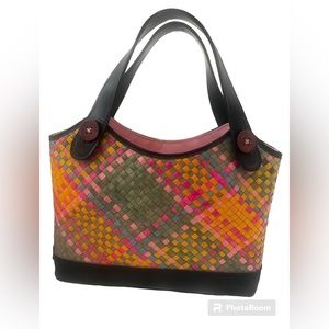 Bahay bags…handwoven by local artisan.
